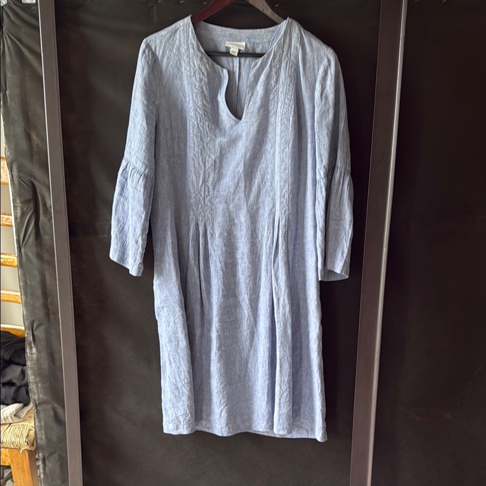 J Jill Linen Dress Size M